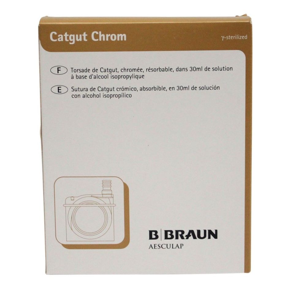 B Braun Chromic Catgut Cassette