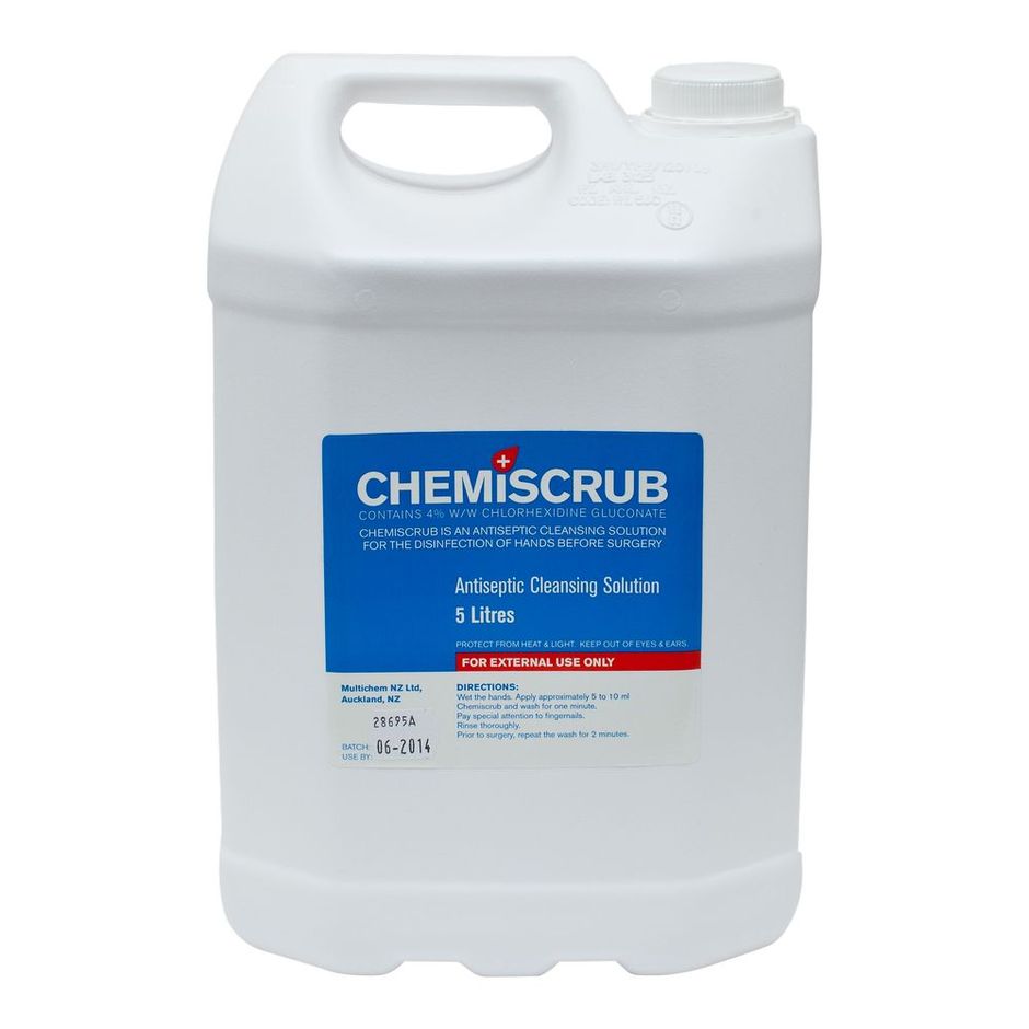 Chemiscrub Chlorhexidine 4% Surgical Scrub Solution