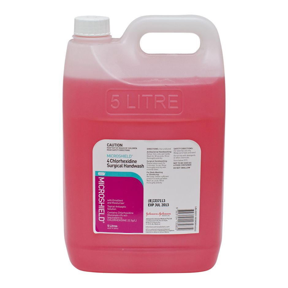 Microshield Chlorhexidine 4% Surgical Scrub Solution
