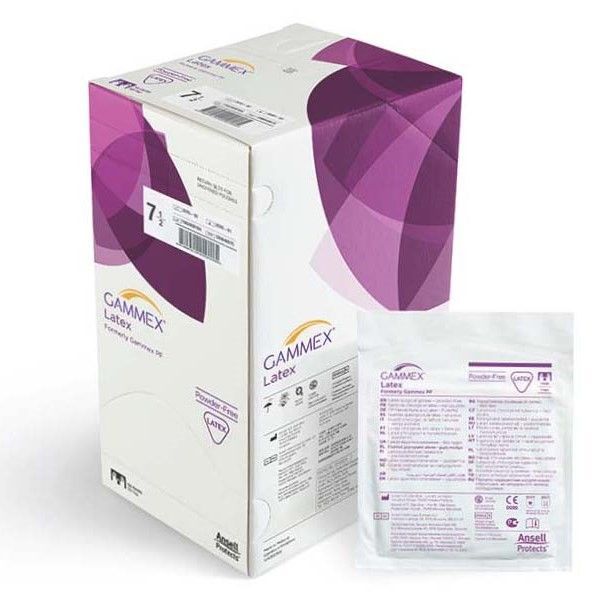 Ansell Gammex Latex Powder-Free Surgical Gloves