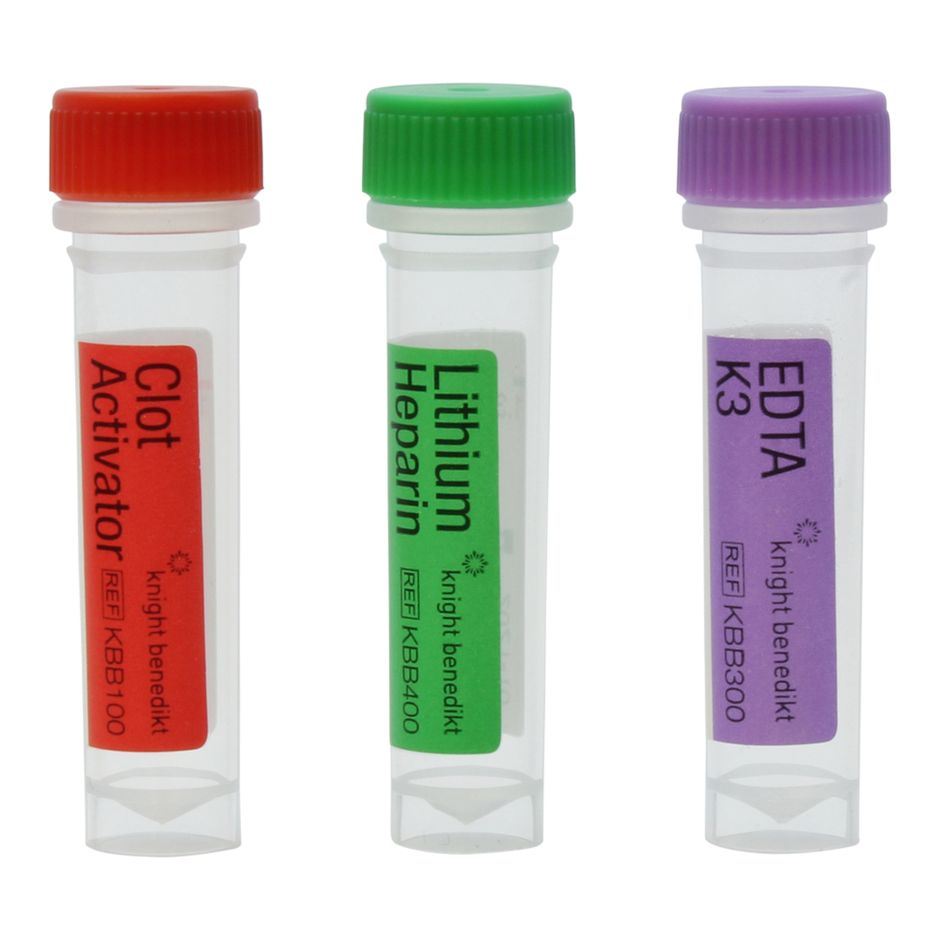 Knight Benedikt Blood Collection Tubes 1.3ml