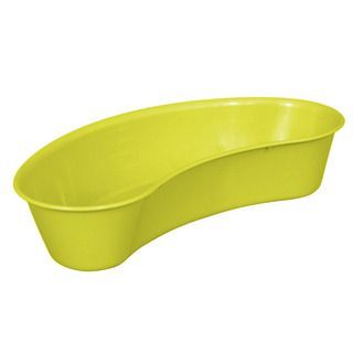 Yellow Plastic Kidney Dish
