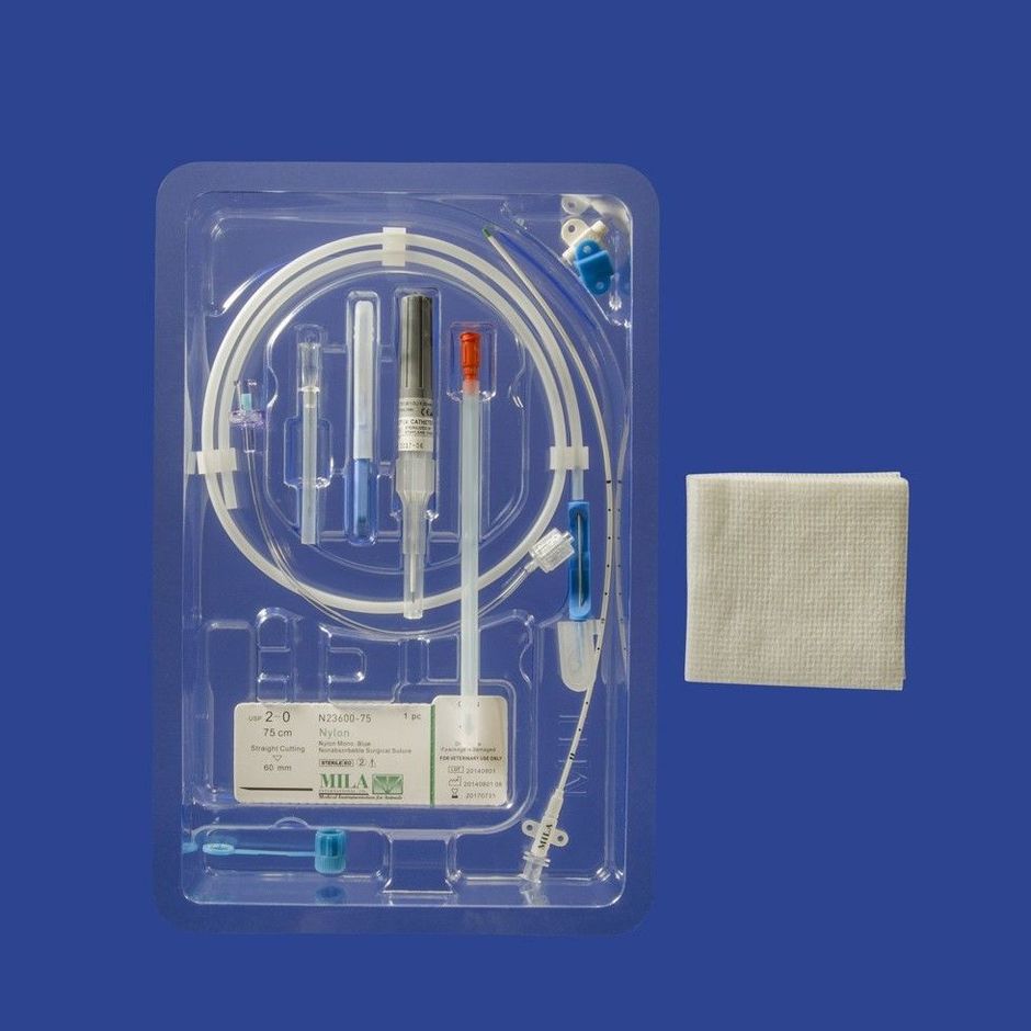 Mila Large Animal Guidewire Catheter Kit