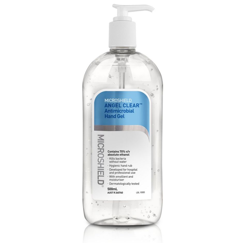 Microshield Angel Clear Antimicrobial Hand Gel