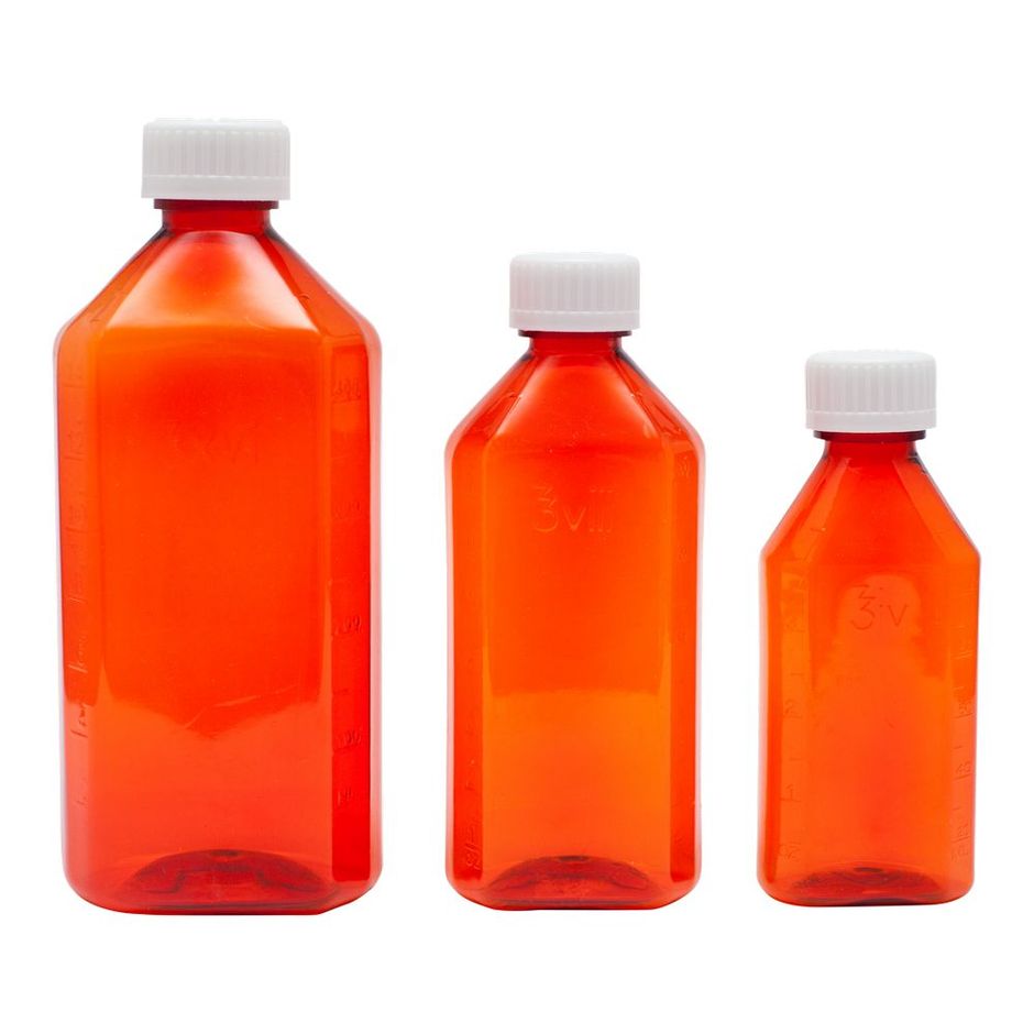 Medicine Bottle With Child-Proof Lid