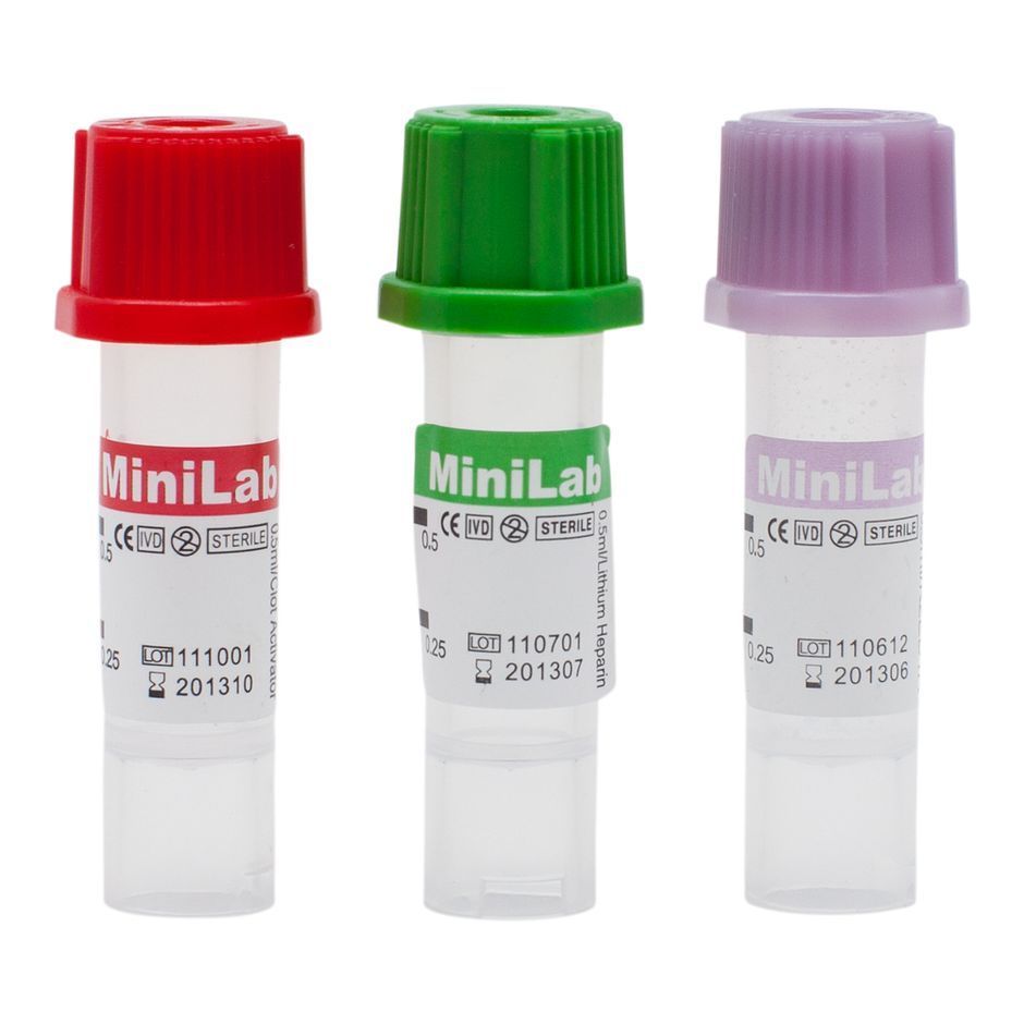 Knight Benedikt Micro Blood Collection Tubes 0.5ml
