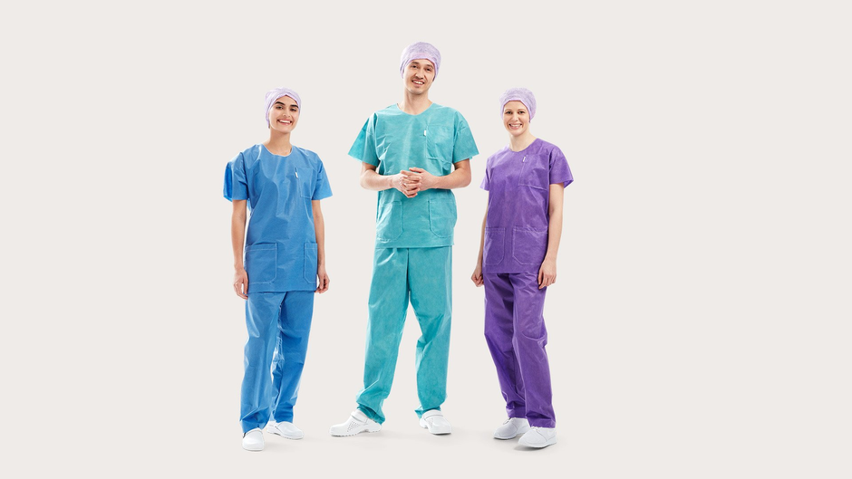 Molnlycke Barrier Single-Use Scrub Top