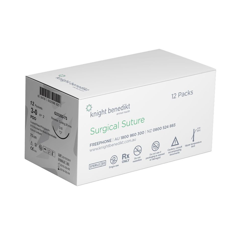 Knight Benedikt Suture PDO Reverse Cutting