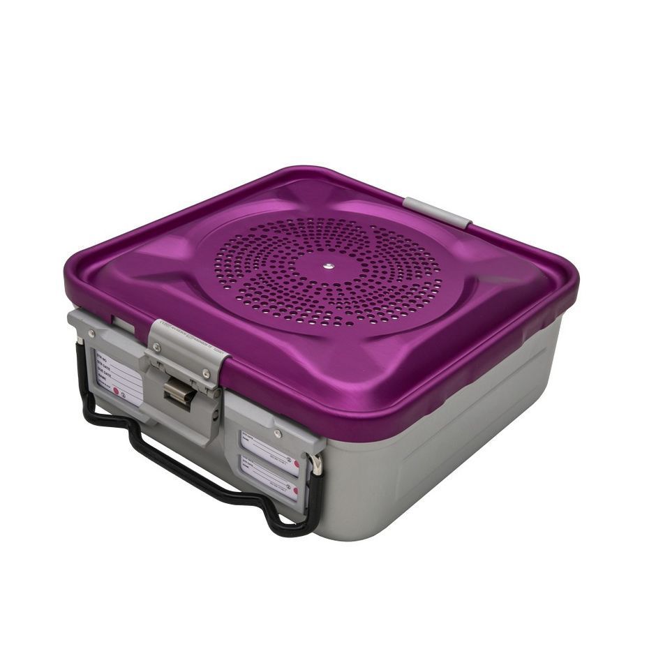 Vet Spectrum EverGreen 1/2 Standard Short Sterilisation Container Kit with Non-Perforated Base
