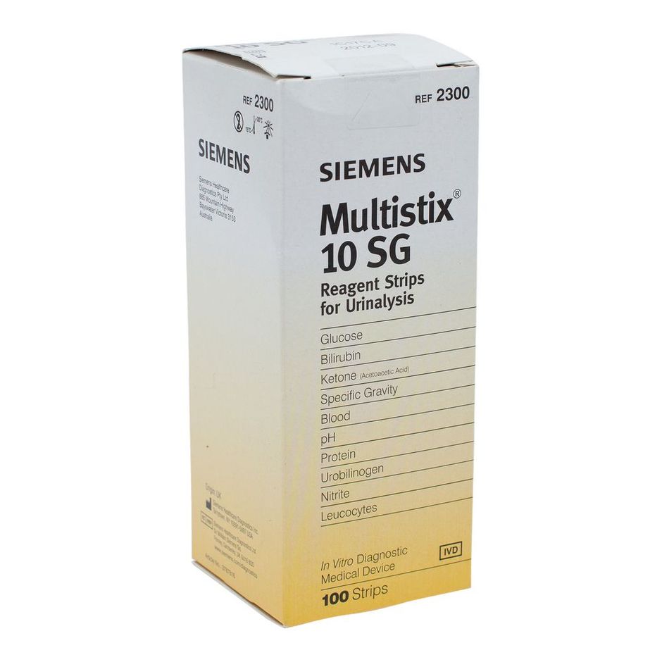 Siemens Multistix Urinalysis Strips