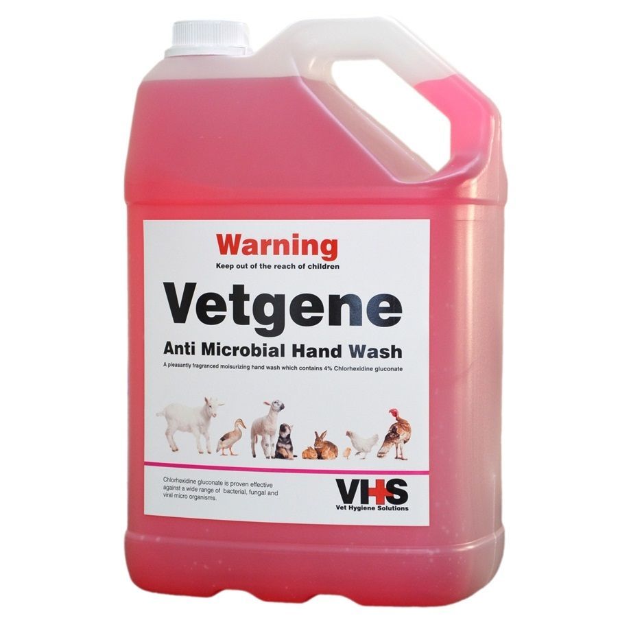 Vetgene Antimicrobial Handwash 4% Chlorhexidine