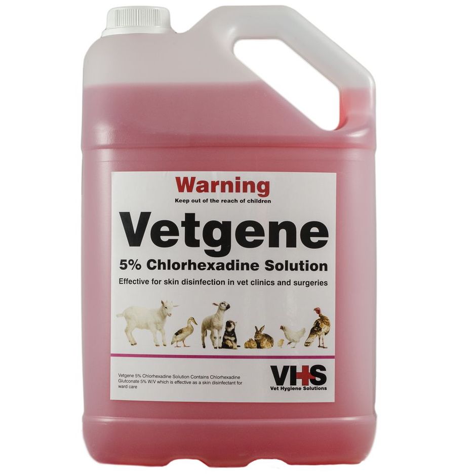 Vetgene 5% Chlorhexidine Solution